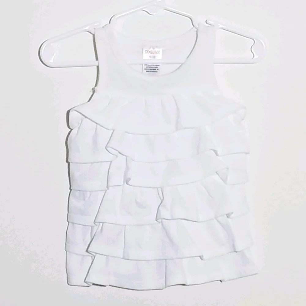 Gymboree Ruffle Tier Layered Tank Top 6-12m